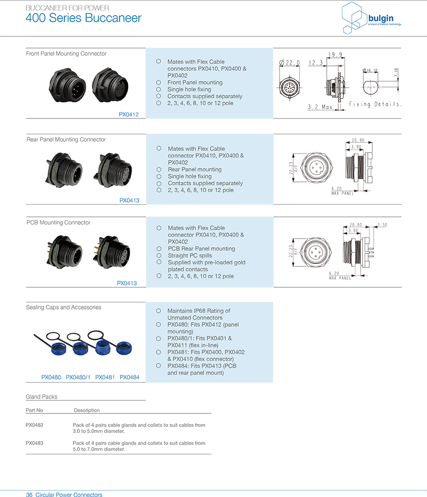 后面板安裝連接器PX0413應(yīng)用 后面板安裝連接器PX0413應(yīng)用