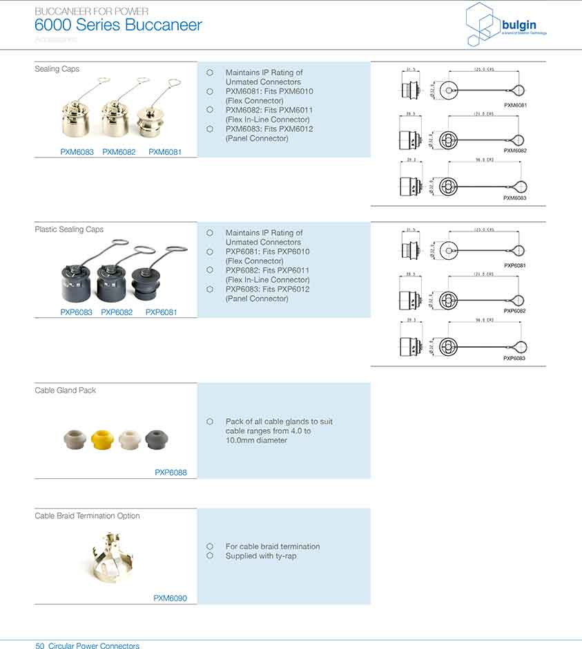 四件裝線纜接頭PXP6088附件 四件裝線纜接頭PXP6088附件